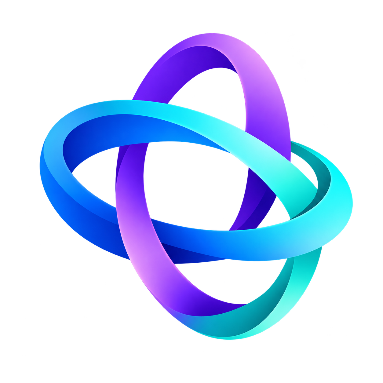 Orbit colorful logo concept
